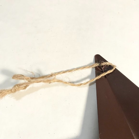 Vintage Frosty the Snowman Christmas Tree Decoration Door Wall Sign Tin Metal - Picture 8 of 8